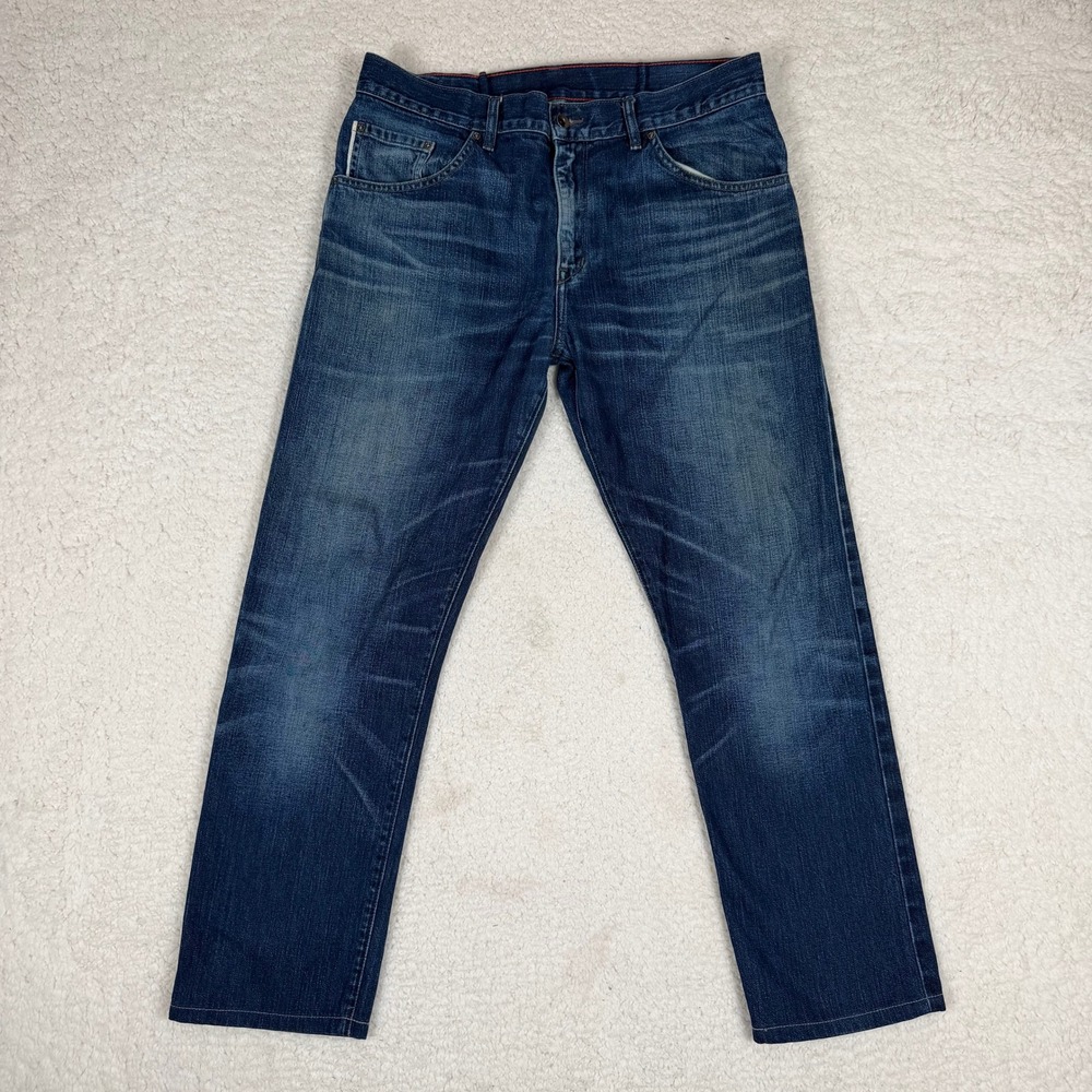 Raleigh Denim Martin Jeans 33 Mens White Oak Cone Denim Selvedge Indigo Slim - Picture 2 of 11